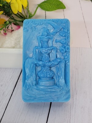 Beautifully Detailed Handmade Soap Bar resembling a Flowing Fountain - Personalized Fragrances and Shades | Birthday, Wedding, Anniversary - image6